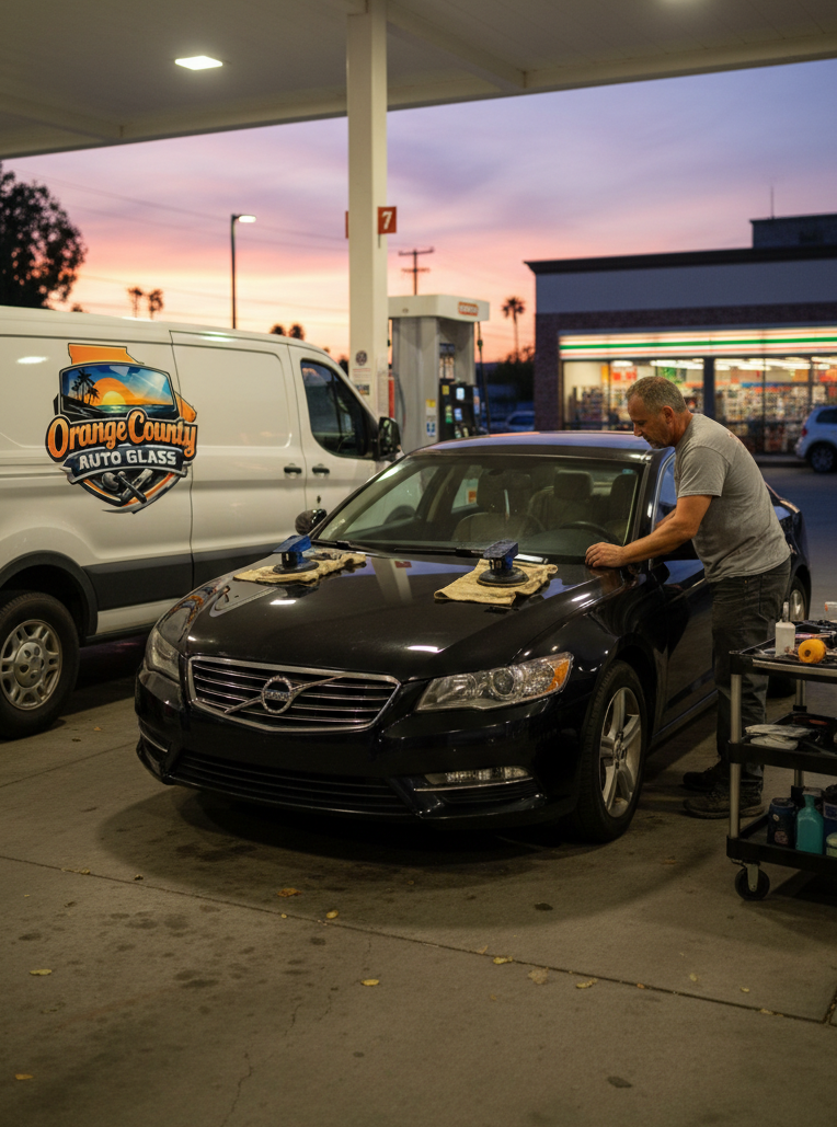 windshield-bullseye-impact-repair-by-orange-county-auto-glass