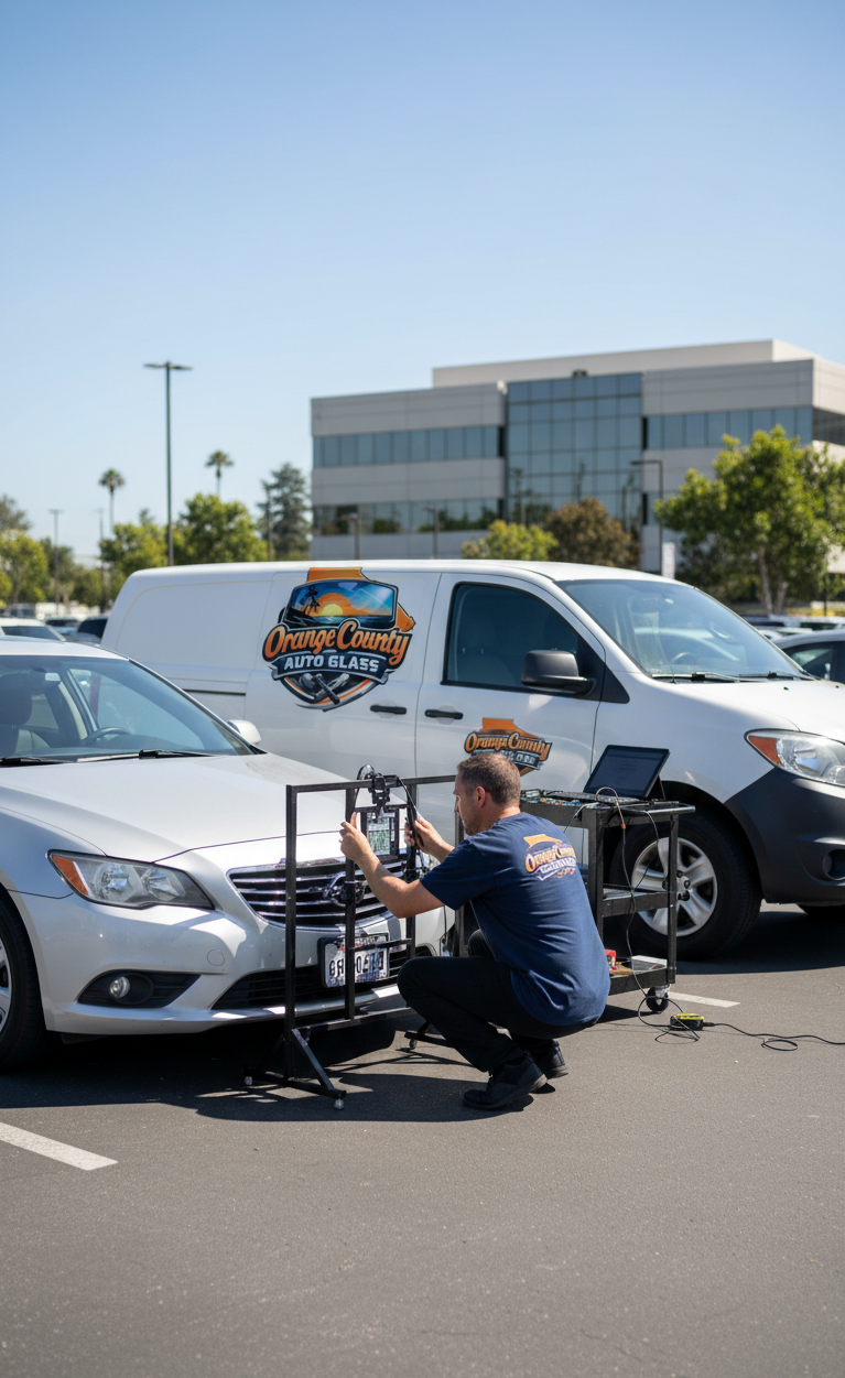 windshield-camera-calibration-by-orange-county-auto-glass